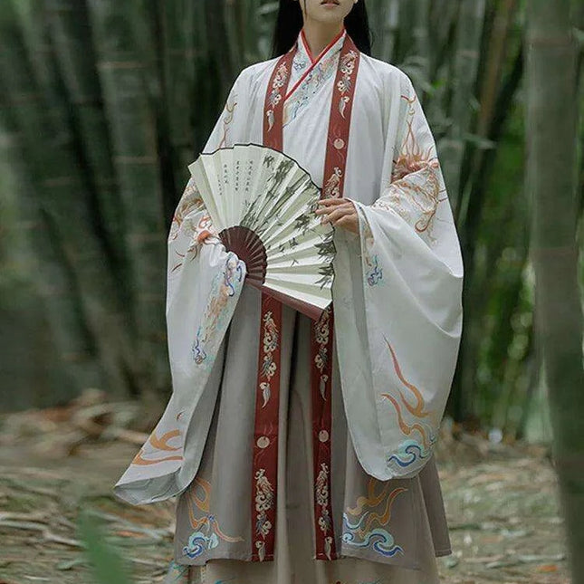 Elegant Tang Dynasty Swordsman Hanfu Outfit - Men's Cultural Performance and Cosplay Costume