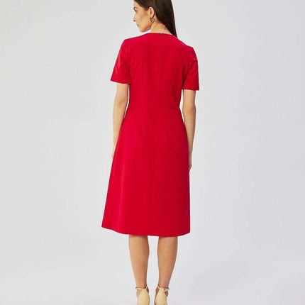 Elegant Teardrop Neckline Cocktail Gown - Très Elite