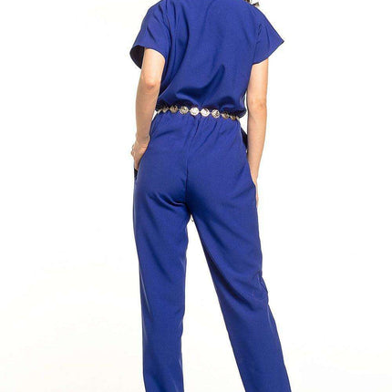 Elegant Tessita Jumpsuit: Stylish One-Piece with Envelope Neckline - Très Elite