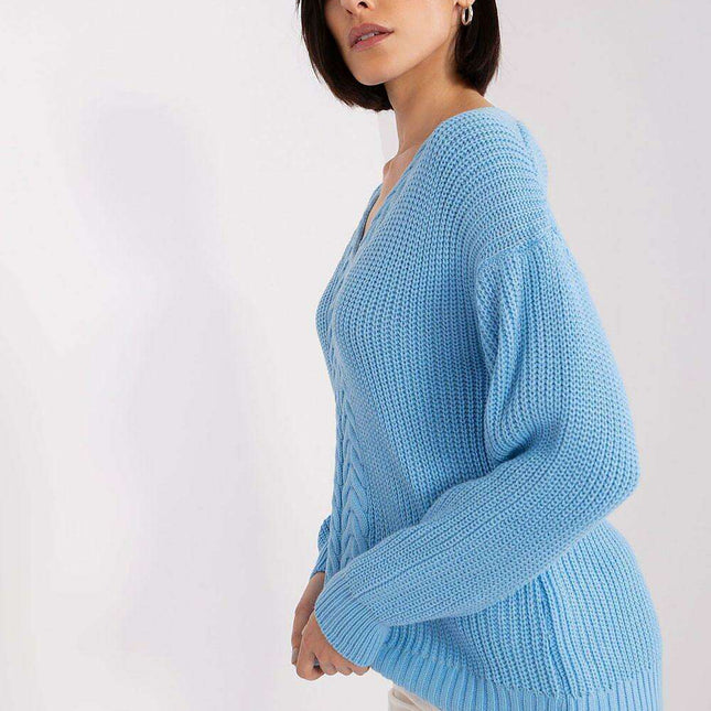 Elegant Textured Knit Jumper - A Must-Have for Women's Fashion