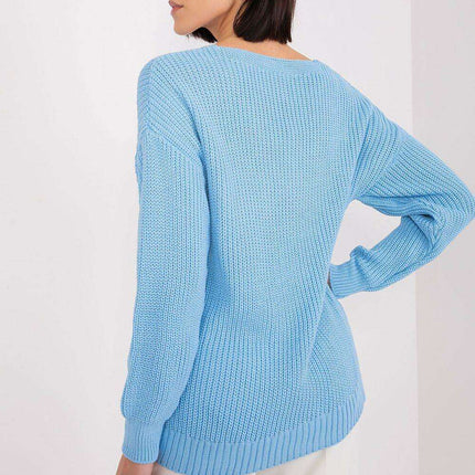 Elegant Textured Knit Jumper - A Must-Have for Women's Fashion