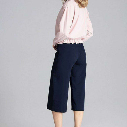 Elegant Tie-Detail Button-Up Blouse - Très Elite
