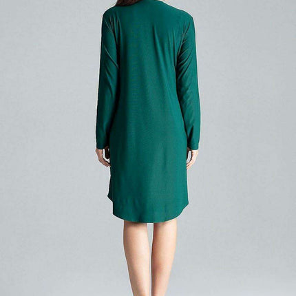Elegant Tie-Waist Shirt Dress - Très Elite