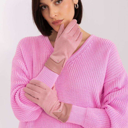 Elegant Touchscreen Floral Gloves- Très Elite- Très Elite