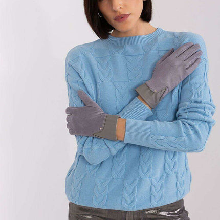 Elegant Touchscreen Floral Gloves