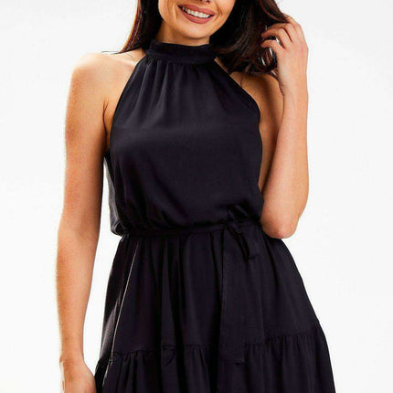 Elegant Transformable V-Neck Day Dress for Every Occasion