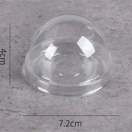 Elegant Transparent Baking Box Set - Enhance Your Culinary Creations with Style..