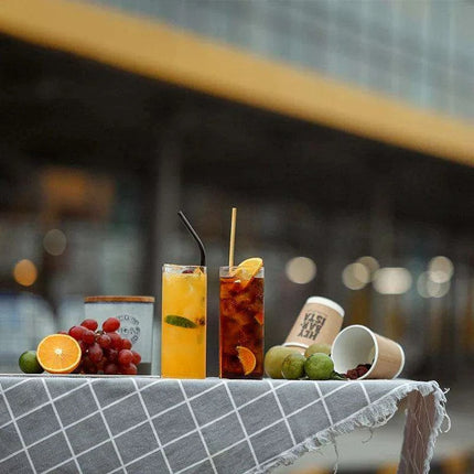 Elegant Transparent Glass Mugs - Essential Collection for Iced Beverages and More - Très Elite
