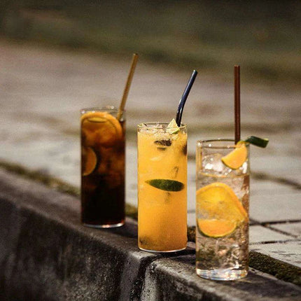 Elegant Transparent Glass Mugs - Essential Collection for Iced Beverages and More - Très Elite