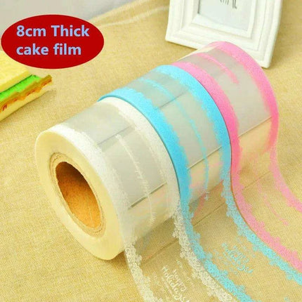 Elegant Transparent Mousse Cake Molds with Decorative Paper Finishing Touches - Très Elite