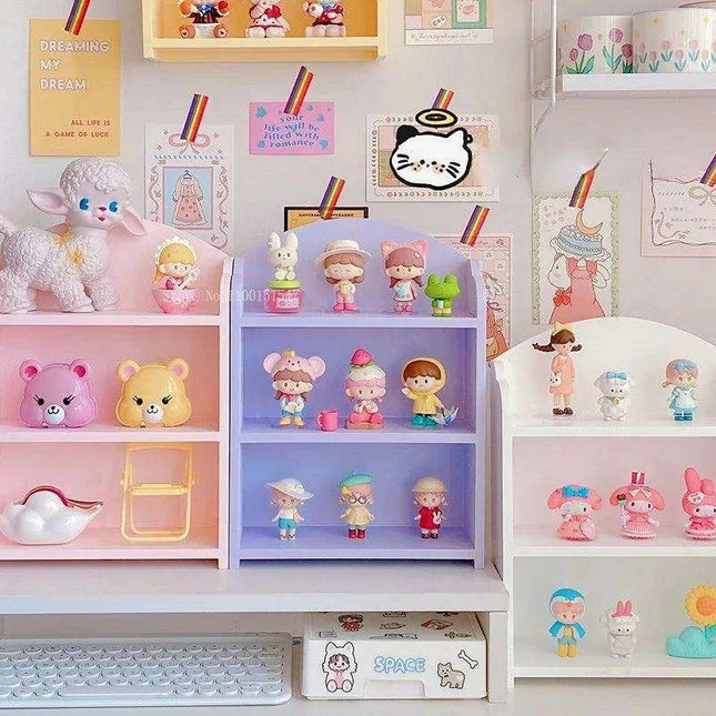 Elegant Triple-Tier Organizer - Versatile Storage Rack Available in Multiple Colors for Any Room