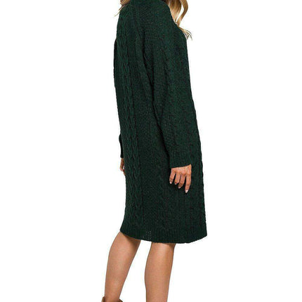 Elegant Turtleneck Knit Dress for Every Occasion - Très Elite