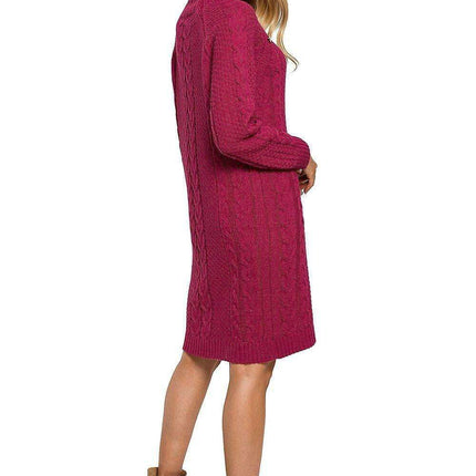 Elegant Turtleneck Knit Dress for Every Occasion - Très Elite
