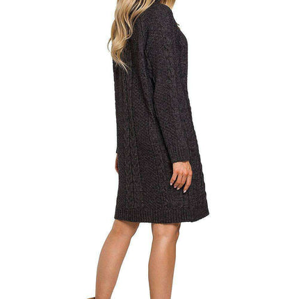 Elegant Turtleneck Knit Dress for Every Occasion - Très Elite