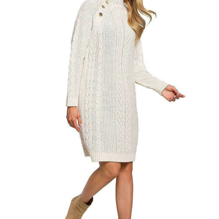 Elegant Turtleneck Knit Dress for Every Occasion