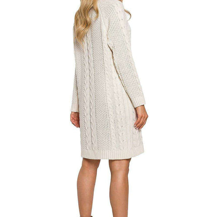Elegant Turtleneck Knit Dress for Every Occasion - Très Elite