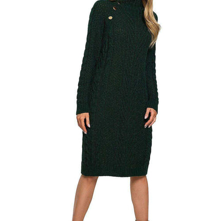 Elegant Turtleneck Knit Dress for Every Occasion