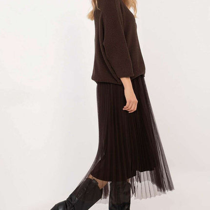 Elegant Two Piece Sweater and Midi Dress Set 202828 - Très Elite