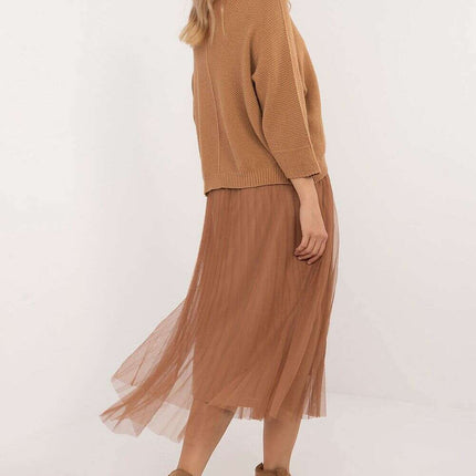 Elegant Two Piece Sweater and Midi Dress Set 202828 - Très Elite