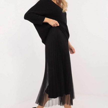 Elegant Two Piece Sweater and Midi Dress Set 202828 - Très Elite
