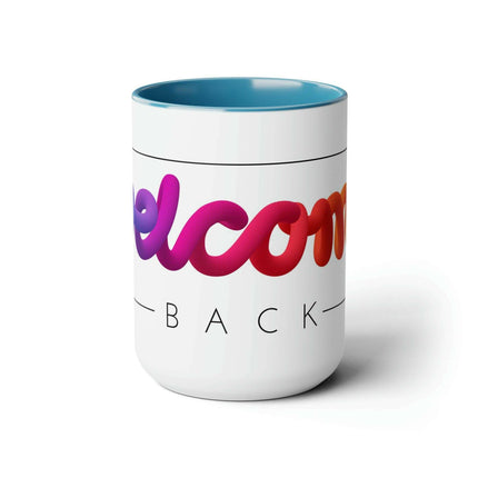 Elegant Two-Tone Ceramic Coffee Mugs from the Maison d'Elite Enigma Collection - Très Elite