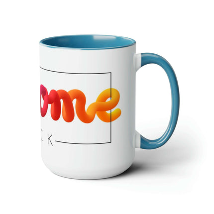 Elegant Two-Tone Ceramic Coffee Mugs from the Maison d'Elite Enigma Collection - Très Elite