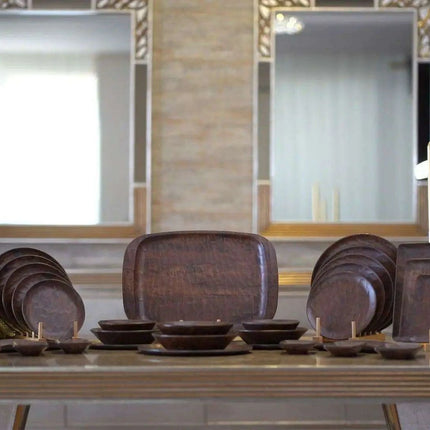Elegant Unbreakable Japanese Melamine Dining Set - Stylish Plates for Any Occasion - Très Elite