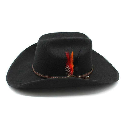 Elegant Unisex Wool Fedora Hat - Stylish Wide Brim for Autumn & Winter Events - Très Elite