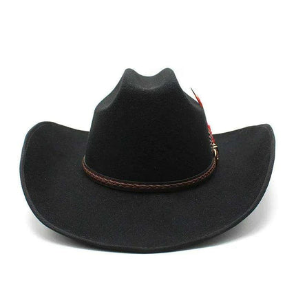 Elegant Unisex Wool Fedora Hat - Stylish Wide Brim for Autumn & Winter Events - Très Elite