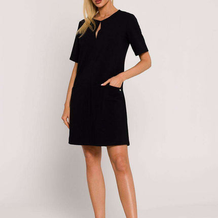 Elegant Urban A-Line Knit Dress - Très Elite