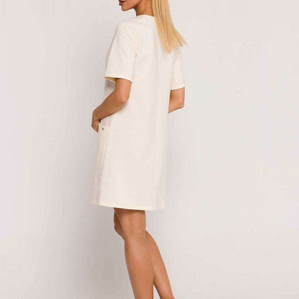 Elegant Urban A-Line Knit Dress - Très Elite