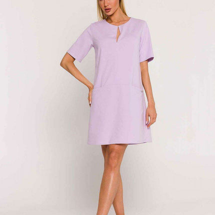Elegant Urban A-Line Knit Dress - Très Elite