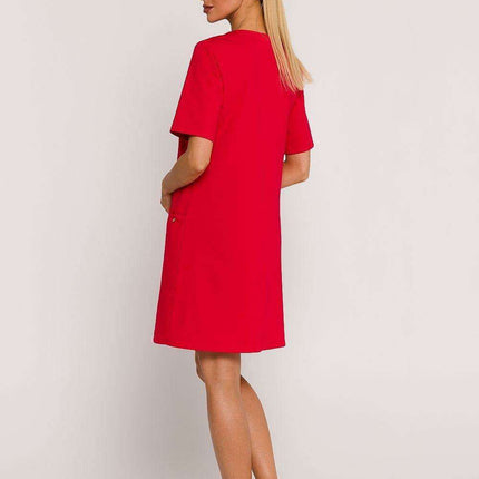 Elegant Urban A-Line Knit Dress - Très Elite
