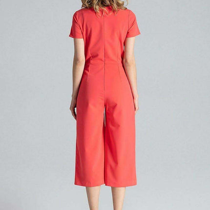 Elegant V-Neck Wide-Leg Jumpsuit for Effortless Style - Très Elite