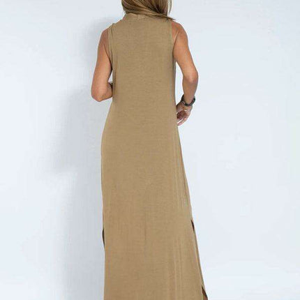 Elegant V-neck Pullover Dress - A Timeless Wardrobe Essential - Très Elite
