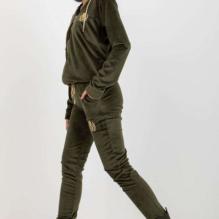 Elegant Velour Lounge Ensemble - Très Elite