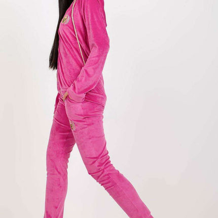 Elegant Velour Lounge Ensemble - Très Elite