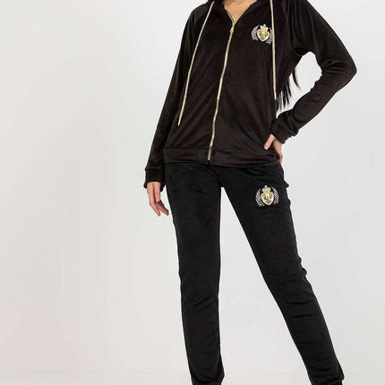 Elegant Velour Lounge Ensemble