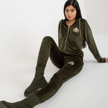 Elegant Velour Lounge Ensemble