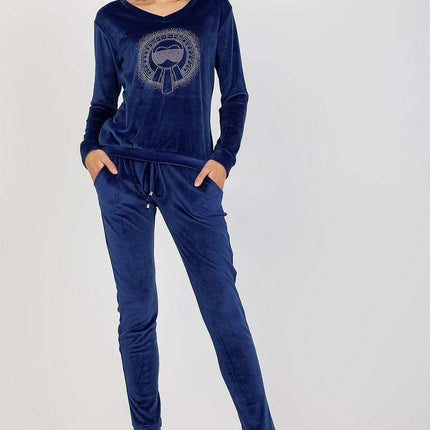 Elegant Velour Lounge Set - Très Elite