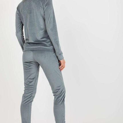Elegant Velour Lounge Set - Très Elite