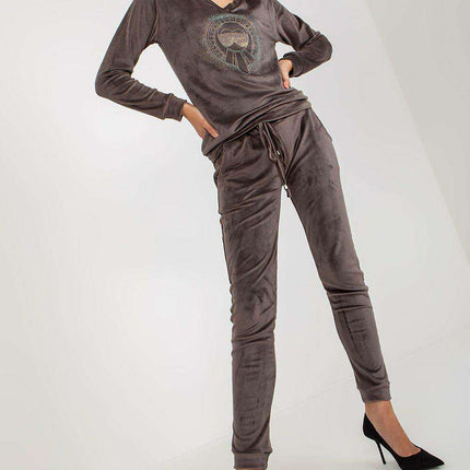Elegant Velour Lounge Set - Très Elite