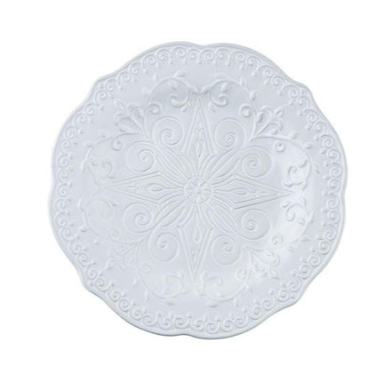 Elegant Vintage Ceramic Dinner Plates: Elevate Your Dining with Timeless European Style - Très Elite
