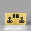 Dual UK Socket
