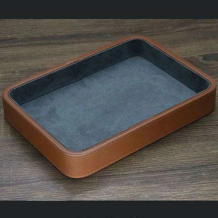 Elegant Vintage Leather Jewelry Organizer - European Style Storage Solution - Très Elite