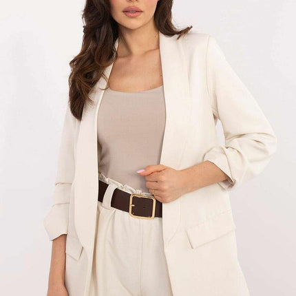 Elegant Violet Women Blazer Model 206341 With Stretch - Très Elite