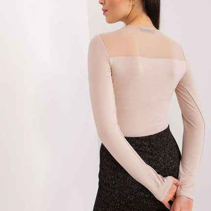 Elegant Viscose Blouse with Textured Design for Versatile Styling - Très Elite