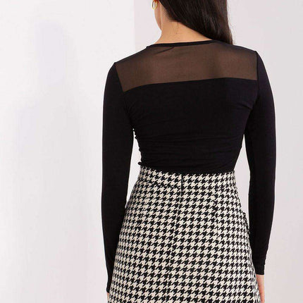 Elegant Viscose Blouse with Textured Design for Versatile Styling - Très Elite