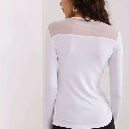 Elegant Viscose Blouse with Textured Design for Versatile Styling - Très Elite