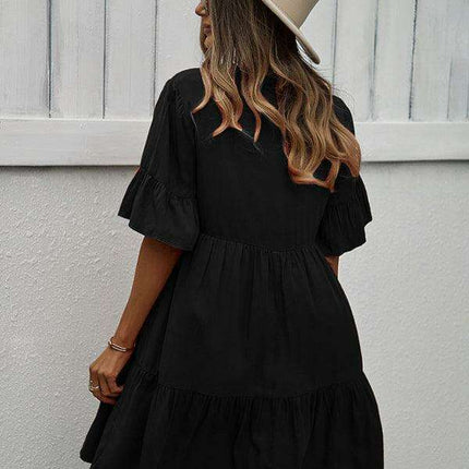Elegant Viscose Dress for Women - Perfect for Spring and Summer - Très Elite